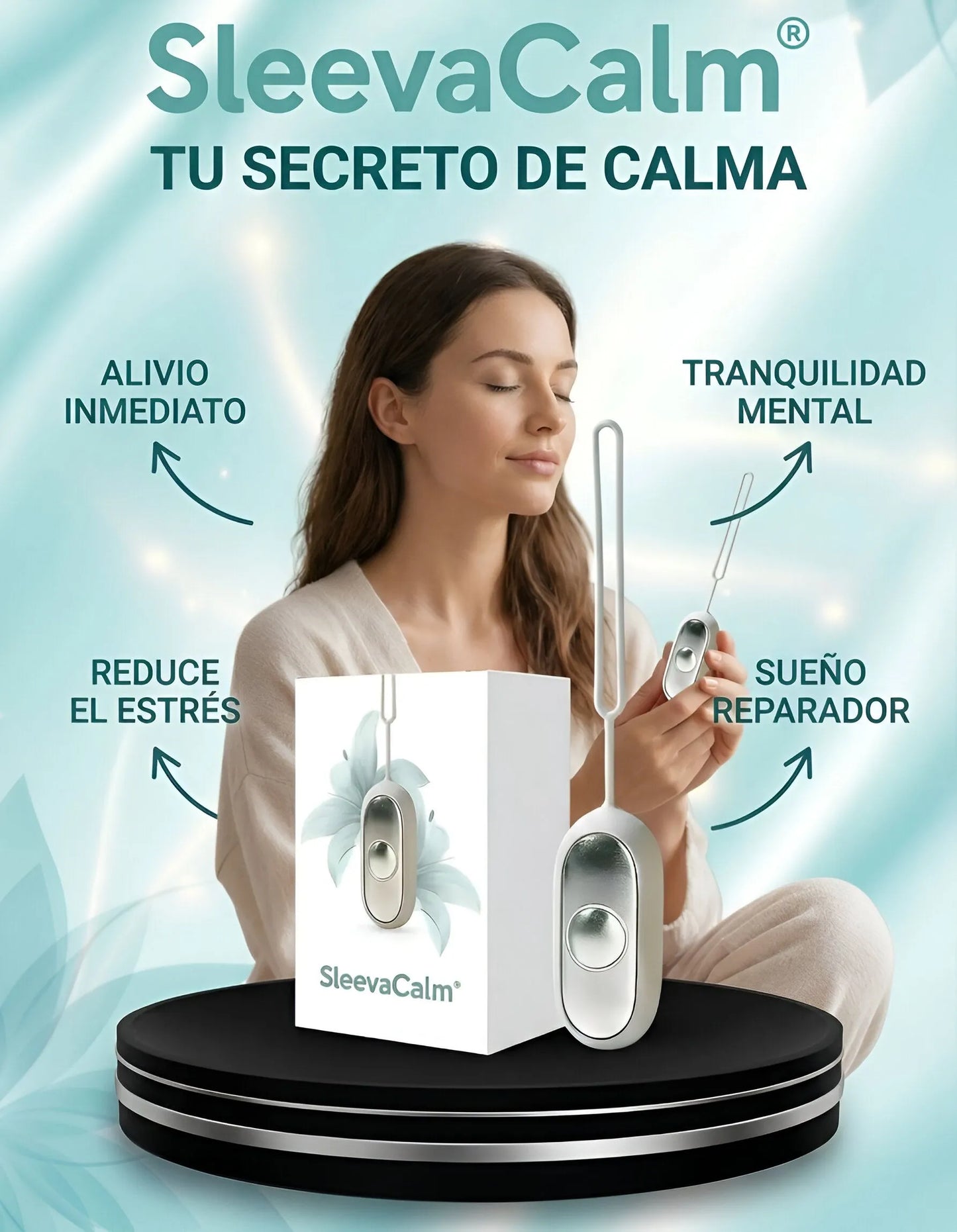 SleevaCalm® Mejora tu sueño y reduce el estrés de forma natural